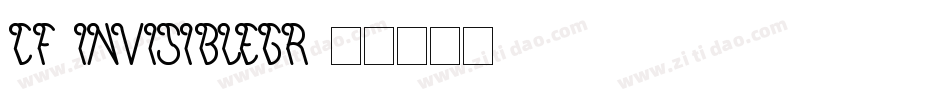 Cf InvisibleGr字体转换